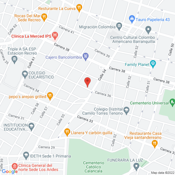 Map of Abc Lavadoras