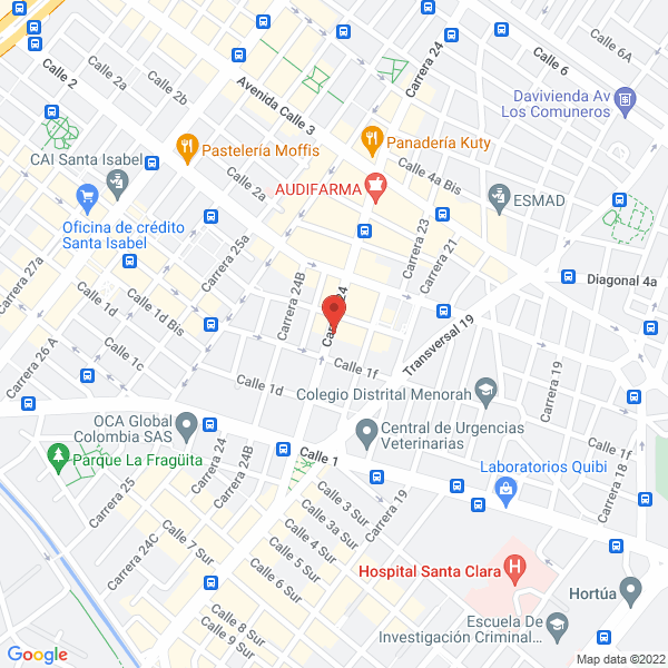 Mapa de Nueva Lechoneria Doña Ana S.A.S.