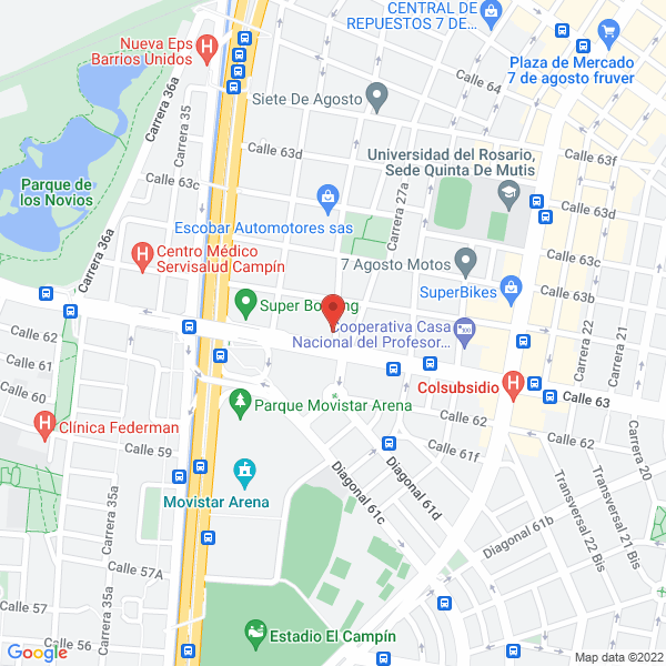 Mapa de Servicio Automotriz El Costeño