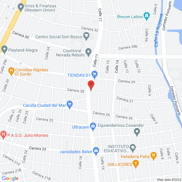Map of Distribuidora Chadid Ltda.