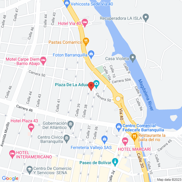 Map of Energía & Maquinado Ltda.