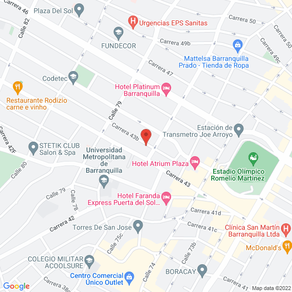 Map of Globaltel Voip Comunicaciones E.U.