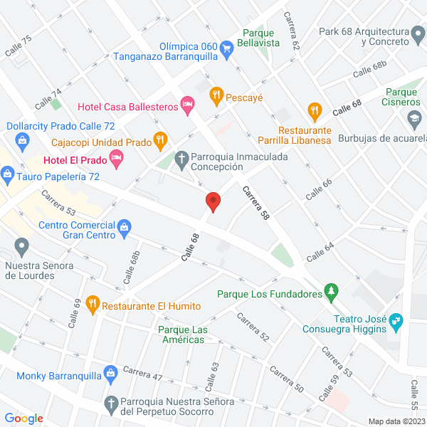 Map of Instituto De Hidrología Meteorología Y Estudios Ambientales Ideam