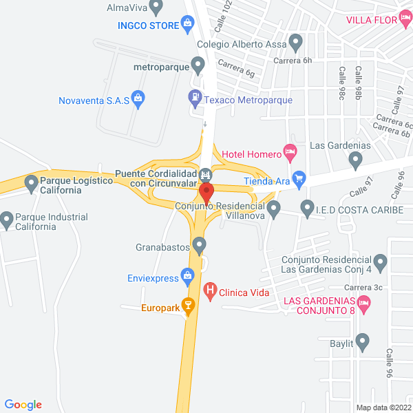 Map of Intermaquinados