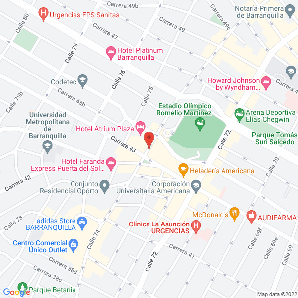 Map of Megacomputo Limitada
