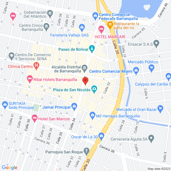 Map of Montaje Y Automatizacion Industrial Ltda.