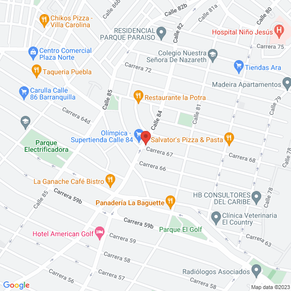 Map of Papelería Y Miscelánea Aquitodo