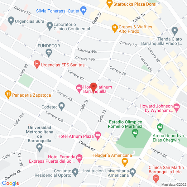 Map of Osteonorte S.A.S.