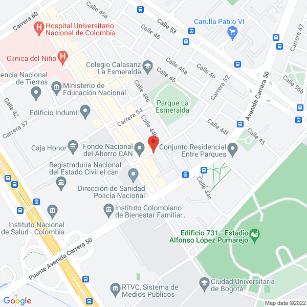 Mapa de Artenda Sas