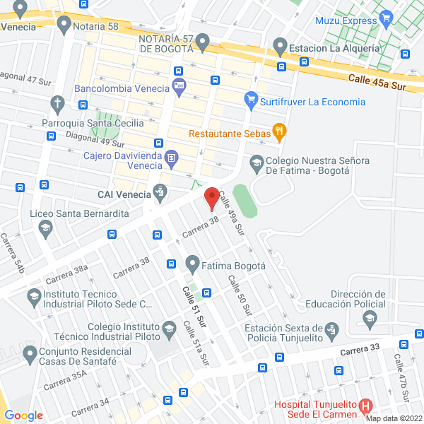 Mapa de Integra Eed Global Y Cia Ltda