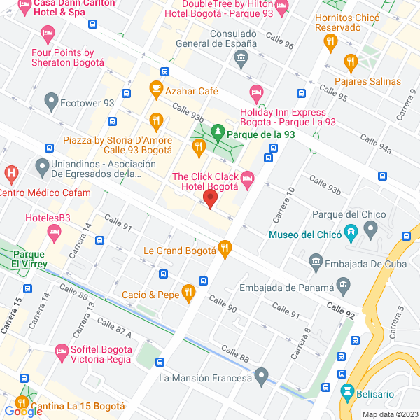 Mapa de Jahv Mcgregor S.A. Auditores Y Consultores