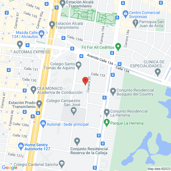 Mapa de Coltur Agencia De Viajes Y Turismo S A S
