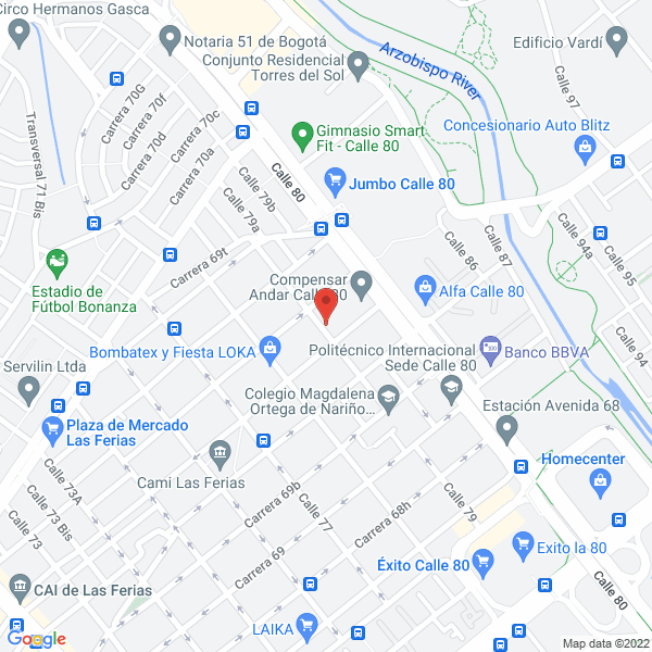 Mapa de Equipos Y Construcción Hv Sas