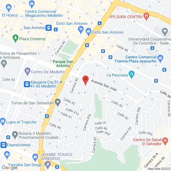 Mapa de Carbones La Hoguera