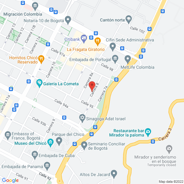 Mapa de Alejos Paella