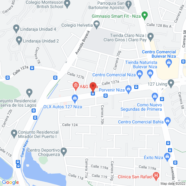 Mapa de Unidad Quirúrgica Sanesa S.A.S.