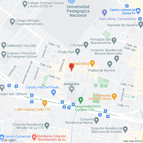 Mapa de Servicios Generales Jos Molina S.A.S