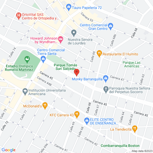 Map of Coniser S.A.S.
