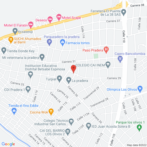 Map of Construbethel S.A.S.