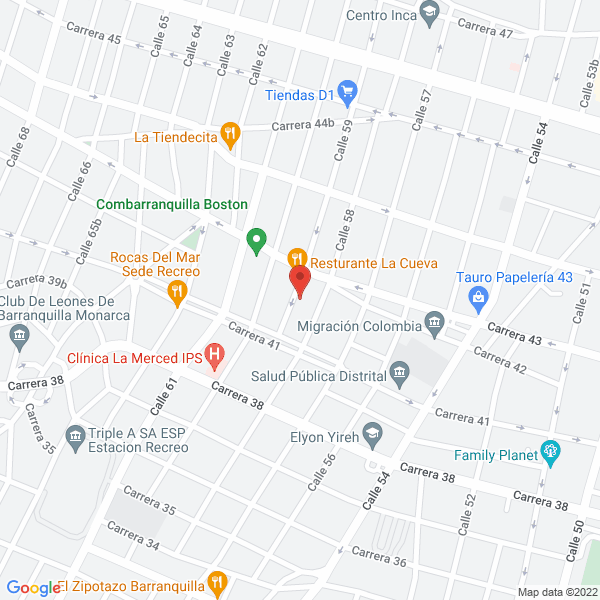 Map of Dc Arquitectura E Ingenieria S.A.S.