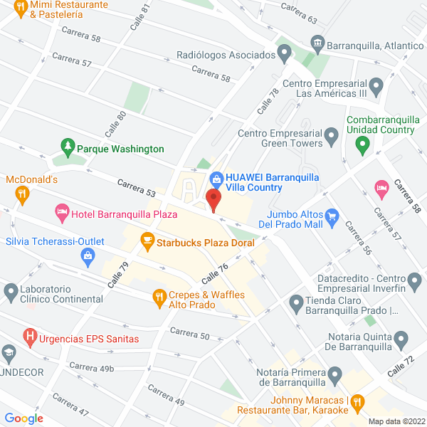 Map of Dicare Inversiones Ltda.