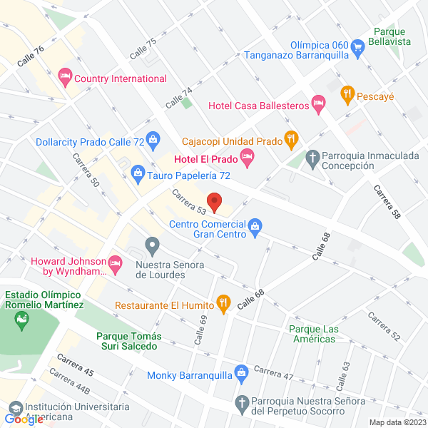 Map of Dinamica Seguros Ltda.