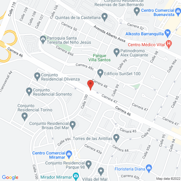 Map of Drh Ingenieria S.A.S.