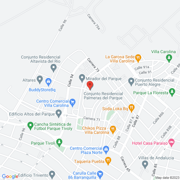 Map of F.O.M. Construcciones S.A.S.