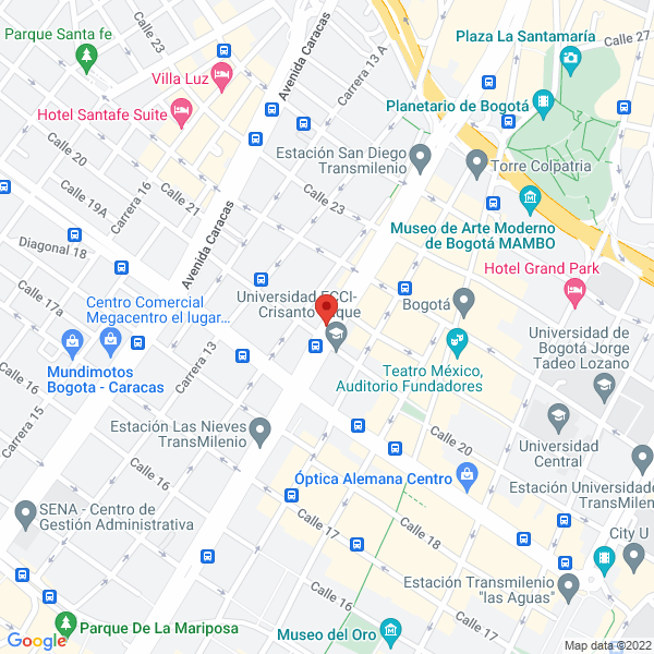 Mapa de Compu Arte De Colombia