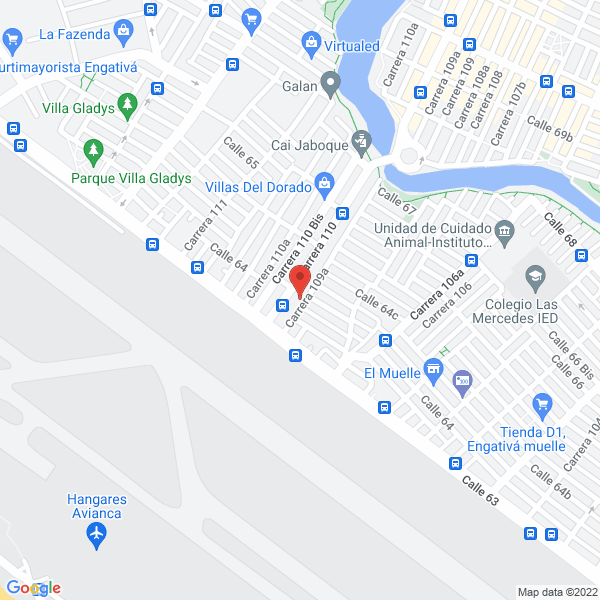 Mapa de Arnova Internacional S.A.S.