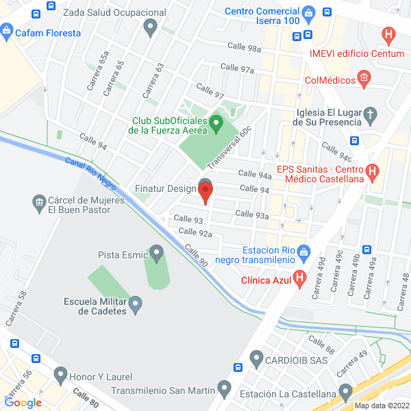 Mapa de Arquitectura Inmobiliaria Ov Ltda.