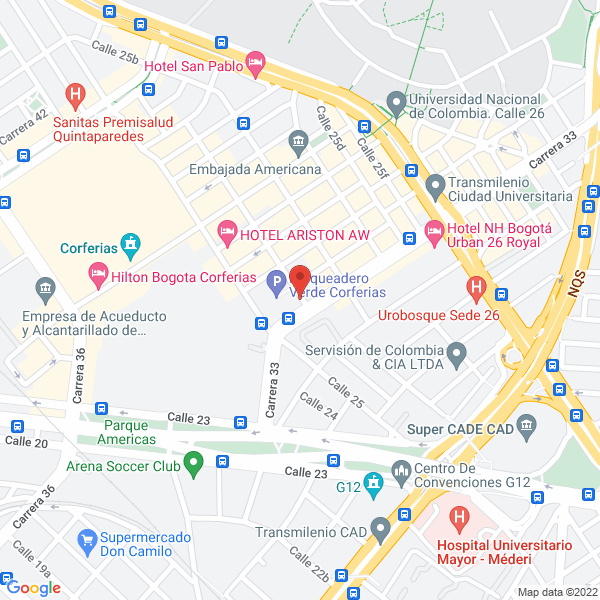 Mapa de Art Cube S. En C.
