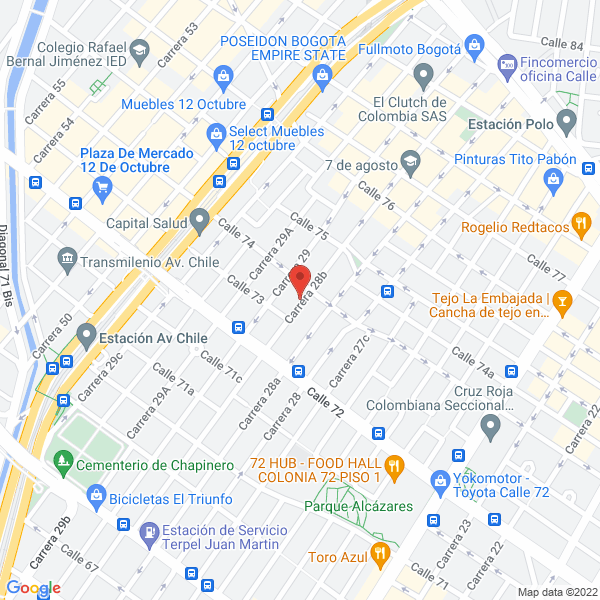 Mapa de Arti Mascotas S.A.S.