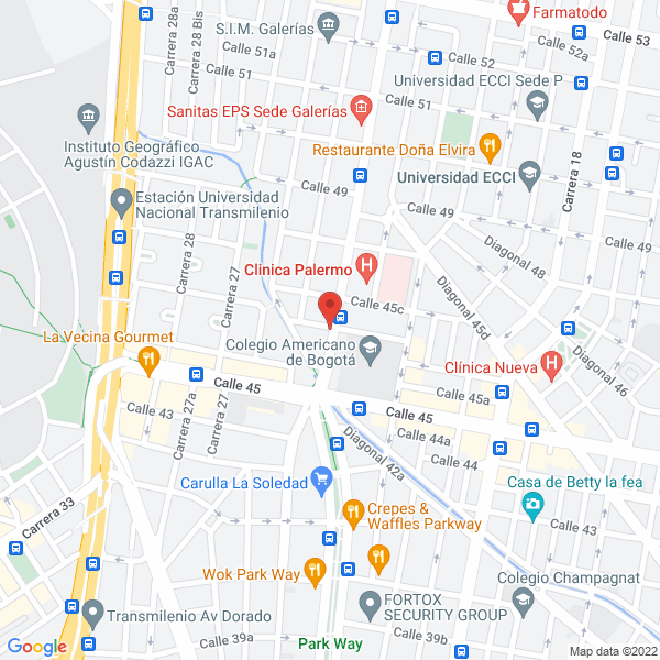 Mapa de Asistencia Cientifica De Alta Complejidad S.A.S.