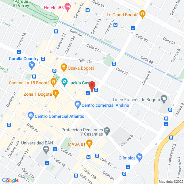 Mapa de Asistencia Gráfica Ltda.