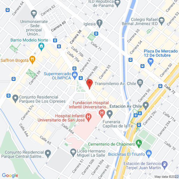 Mapa de Asistencia Técnica Fasegas S.A.S.
