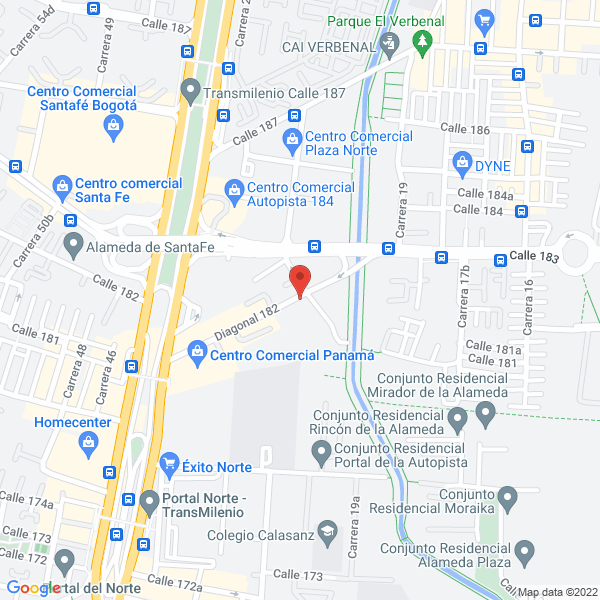 Mapa de Asistimos P I L A Asesores En Seguros Y Seguridad Social Ltda.