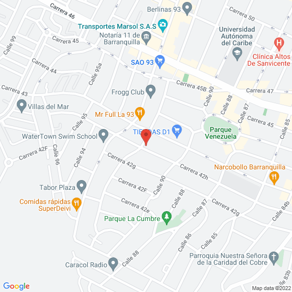 Map of Asociación Para El Desarrollo Integral Ananda Marga A.D.I.A.M.