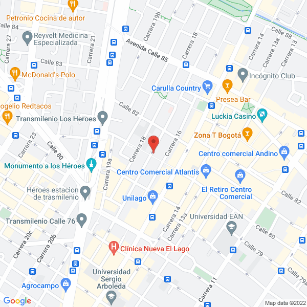 Mapa de Assistant Group S.A.S.
