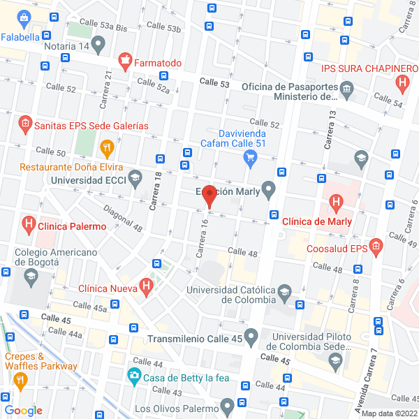 Mapa de Assome S.A.S.