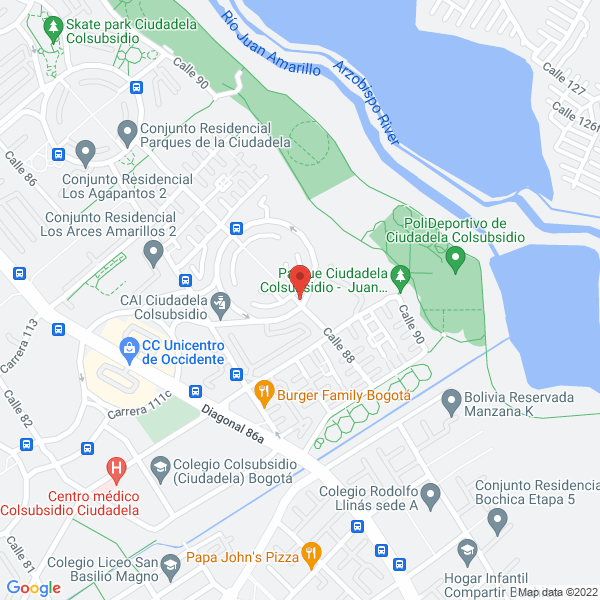Mapa de Asteriscos Diseño Y Construcción Ltda.