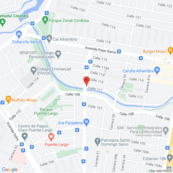 Mapa de Auditores Y Asesores Empresariales Asociados Ltda.