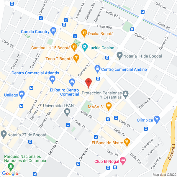 Mapa de Auditorias Y Gestión Asociados S.A.S.