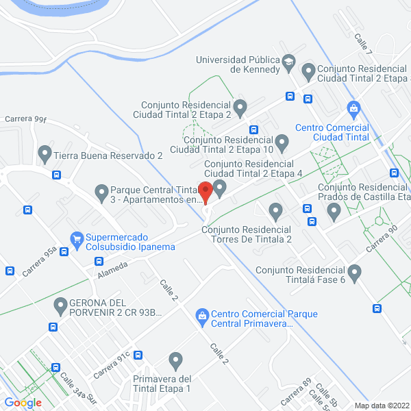 Mapa de Aulajob S.A.S.