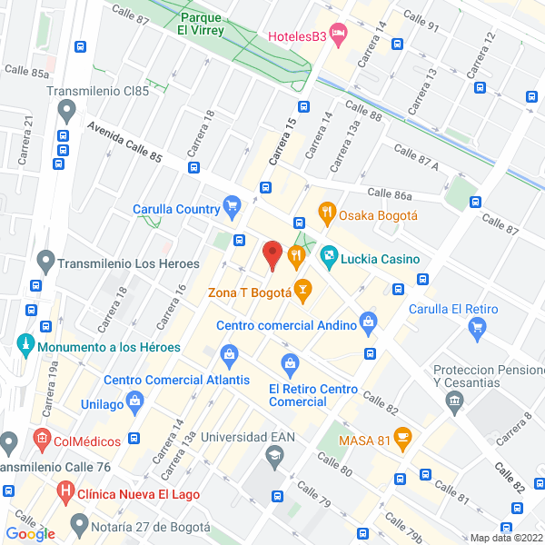 Mapa de Barra 3 S.A.S.