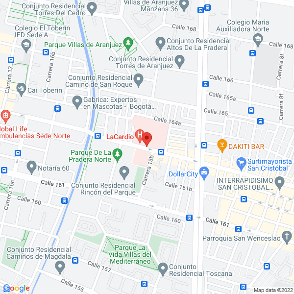 Mapa de Cardiologia Clínica Fci Ic S.A.S.