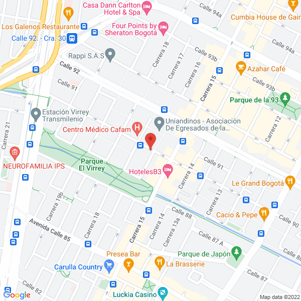 Mapa de Cardozo Bayon Ltda