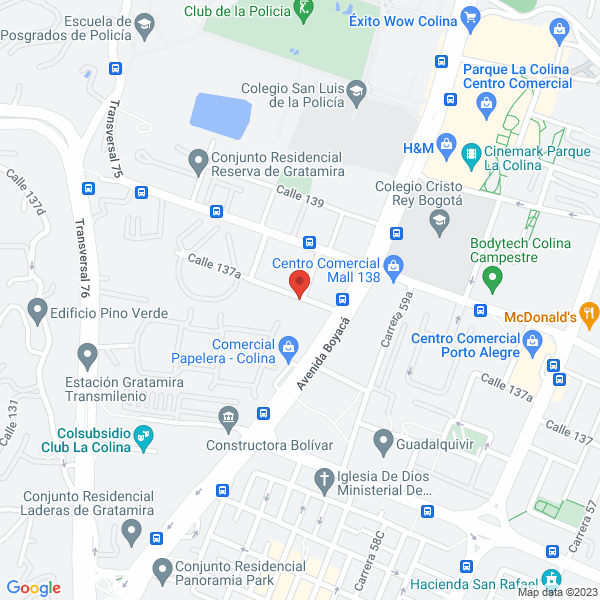 Mapa de Carisma Latam S.A.S.