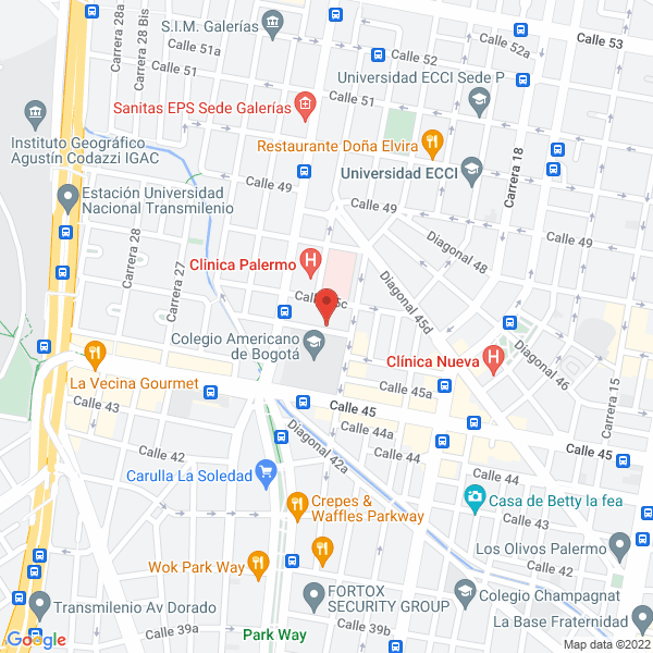 Mapa de Carlos Barbosa Producciones Ltda.