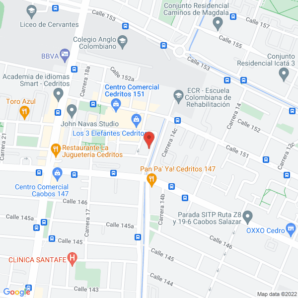 Mapa de Casa Gestal S.A.S.